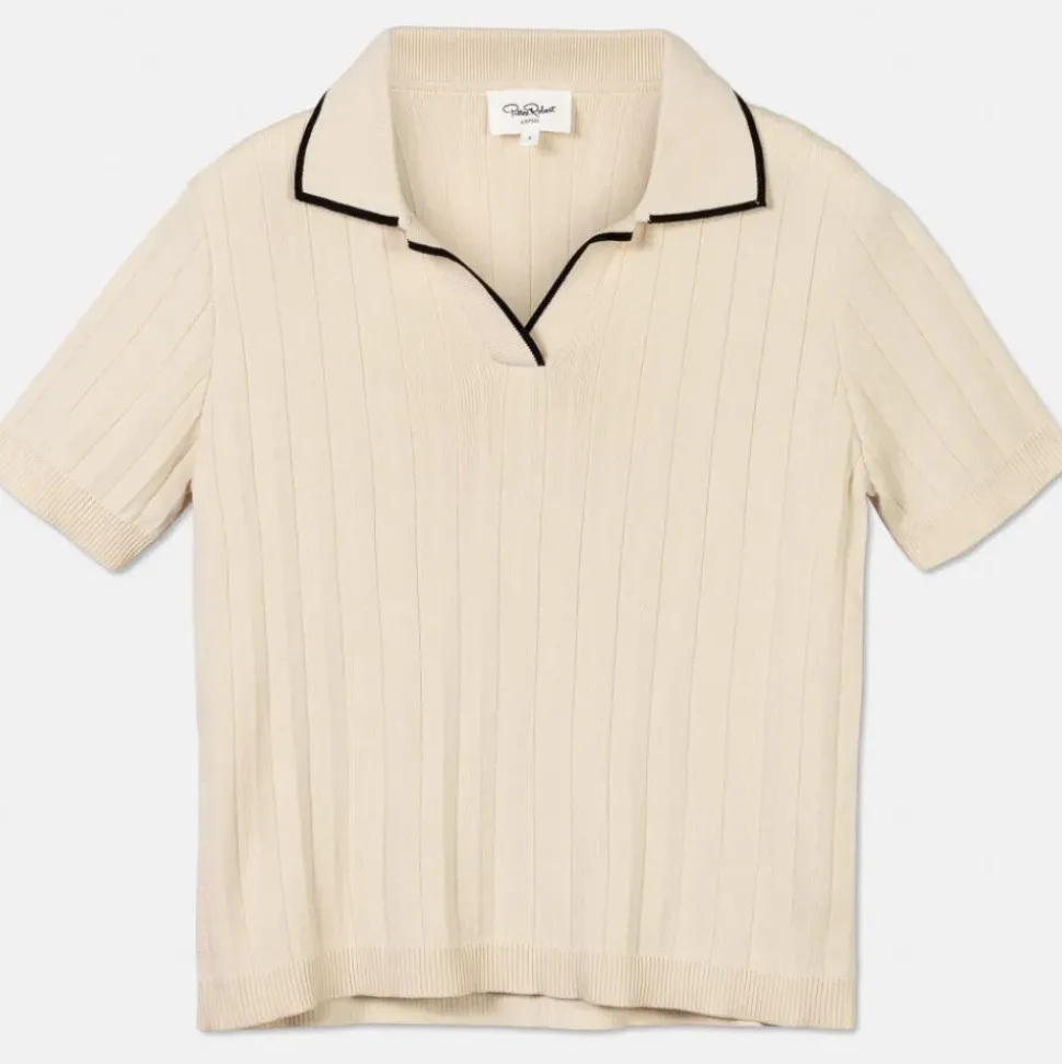 T-Shirt Med Pikekrage