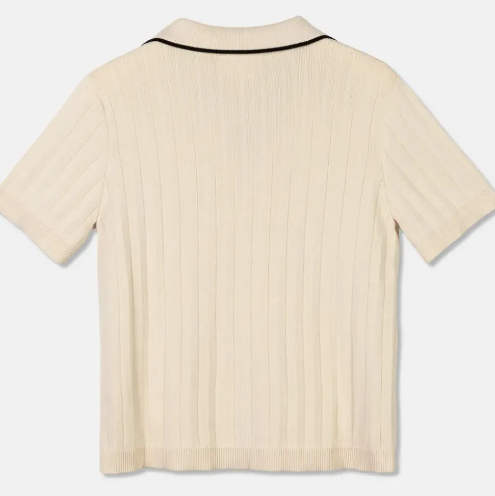 T-Shirt Med Pikekrage