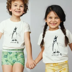 T-Shirt Till Barn I Ekologisk Bomull